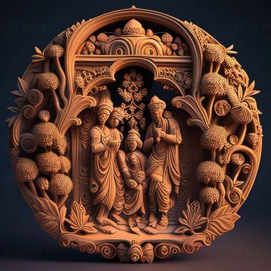 3D model ISKCON (STL)